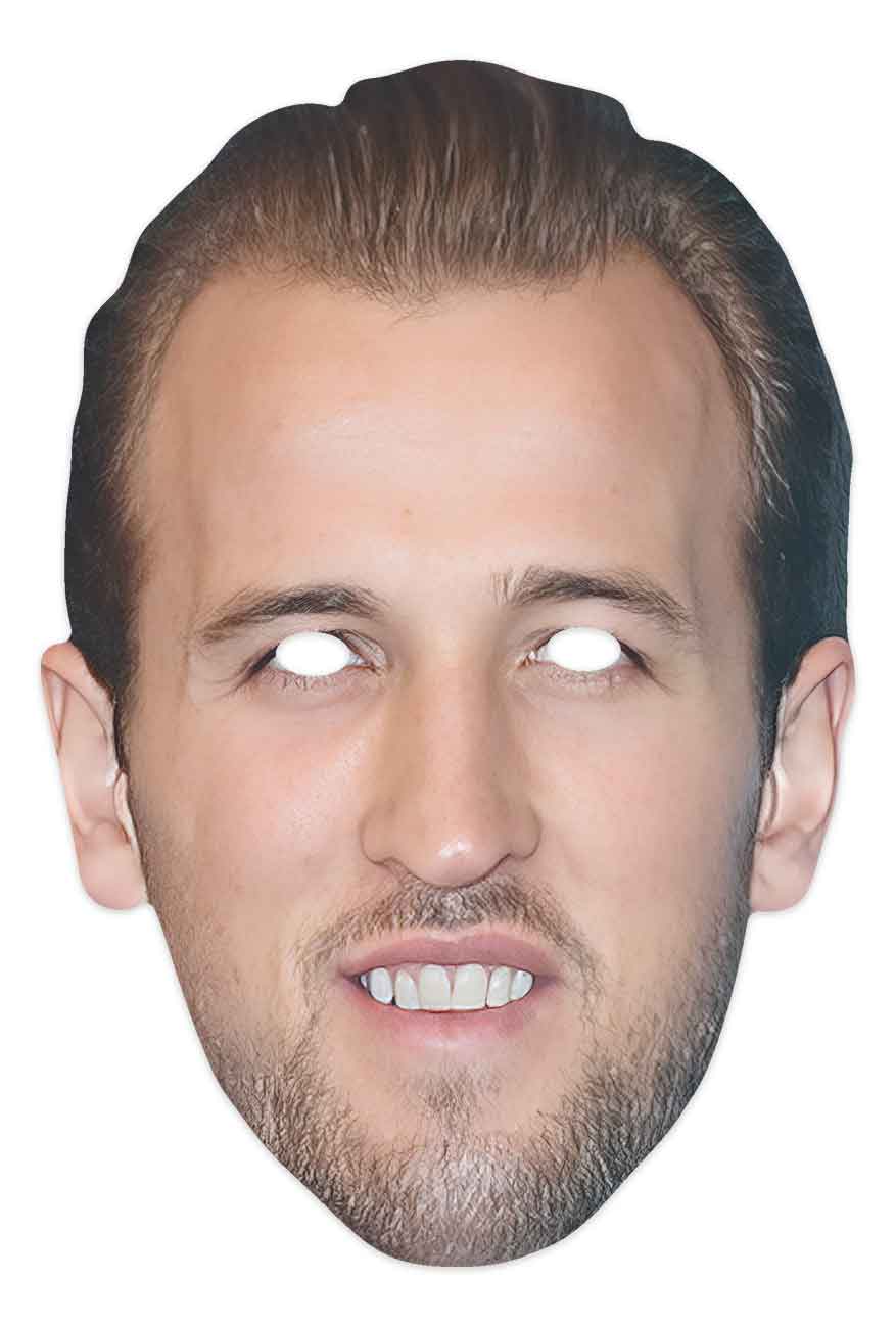 CM233 Harry Kane Mask CELEBRITY MASKS Single Face Mask – product image 1