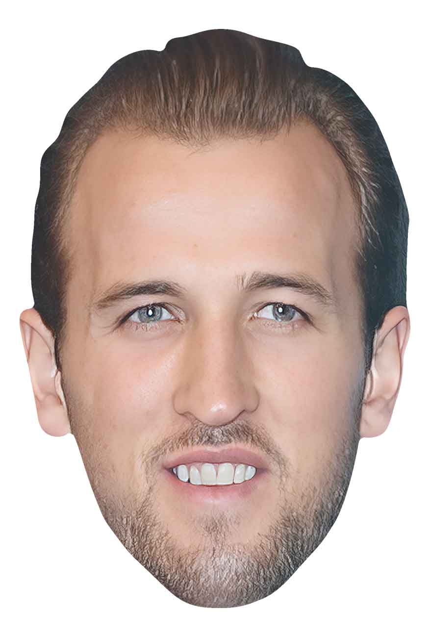 CM233 Harry Kane Mask CELEBRITY MASKS Single Face Mask – product image 3