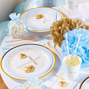 Christening Day Blue