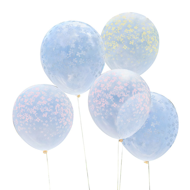 Blossom Printed Balloons - 12" Latex (5pk)