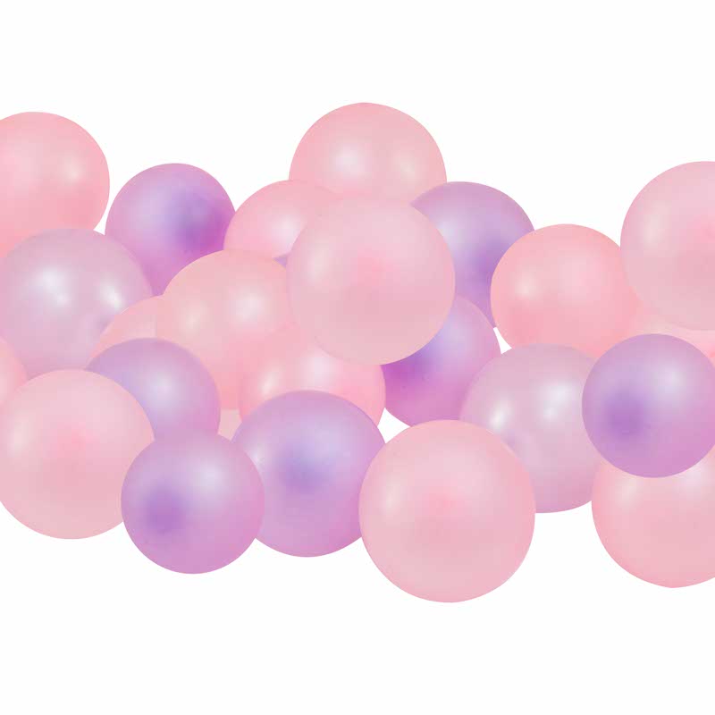 Pink and Lilac Pearl Balloons - 5" Latex (40pk)