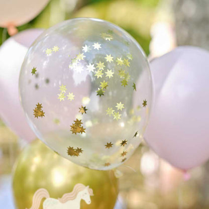 Princess Balloon Bouquet - 12" Latex (5pk)