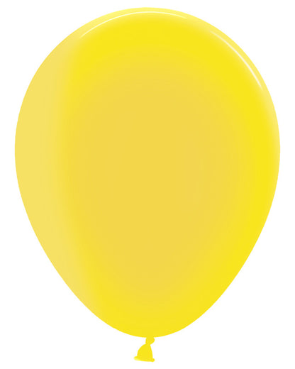 Crystal Yellow Balloons - 12" Latex (50pk)