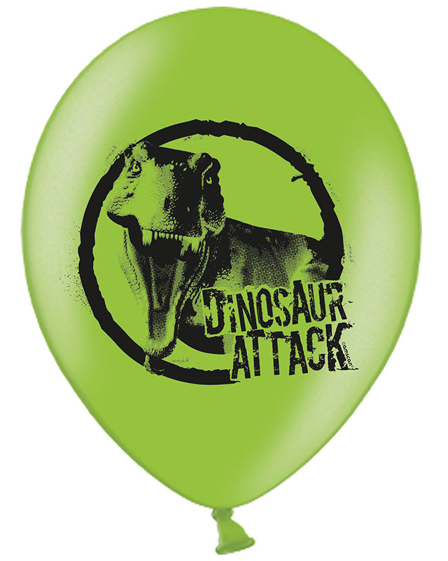 Dinosaur Attack Latex Balloons - 11" (6pk) – product image 2