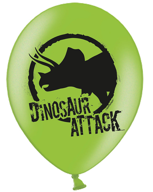 Dinosaur Attack Latex Balloons - 11" (6pk) – product image 4