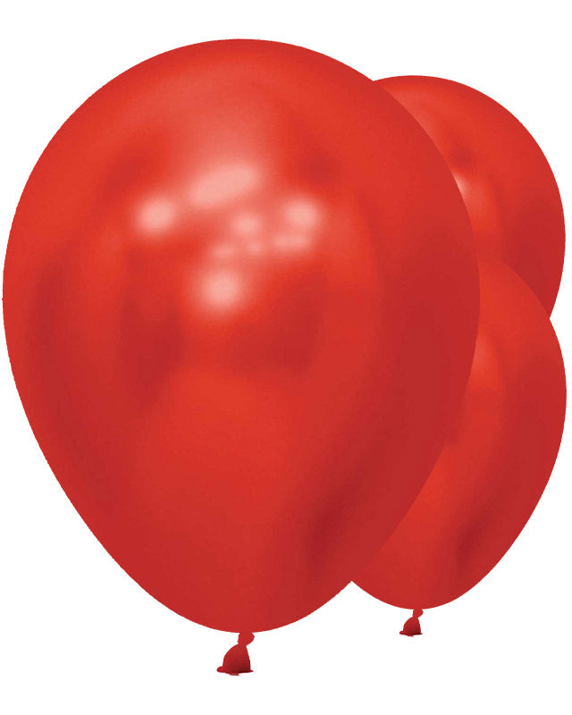 Reflex Crst Red 24" Latex Balloons (3pk) – product image 1