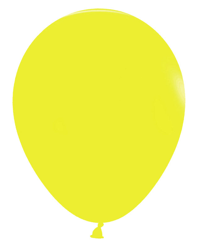 Fashion Yellow 24" Latex Balloons (3pk)