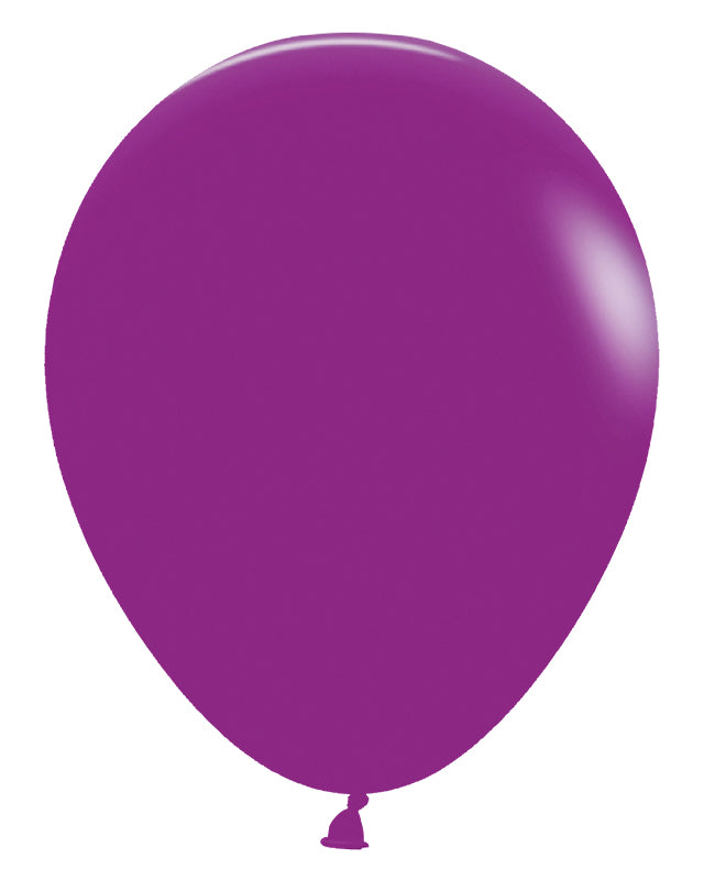 Fashion Purple Orchid 24" Latex Balloons (3pk) – product image 2
