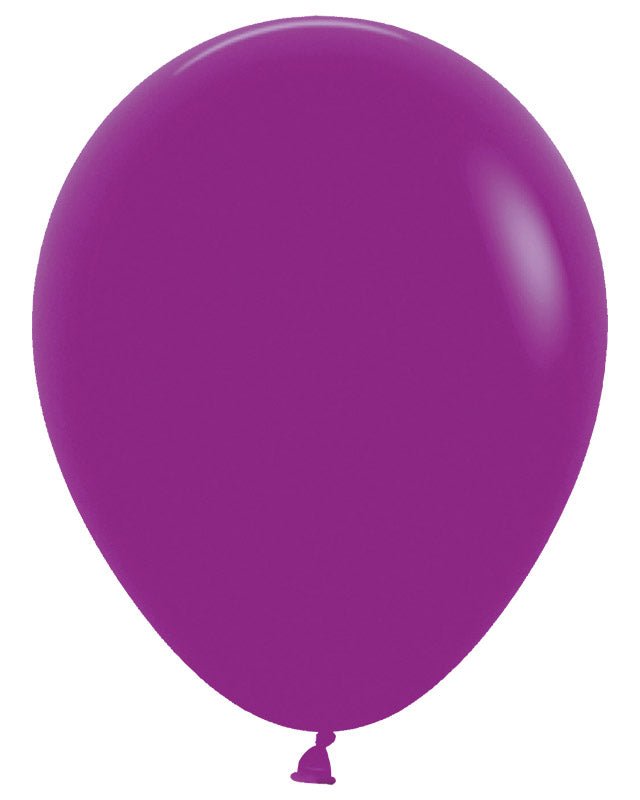 Fashion Purple Orchid - 12" Latex Balloons (50pk) – product image 2