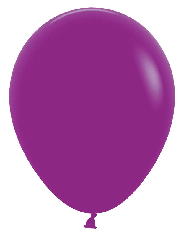 Fashion Purple Orchid - 5" Latex Balloons (100pk) – product image 2