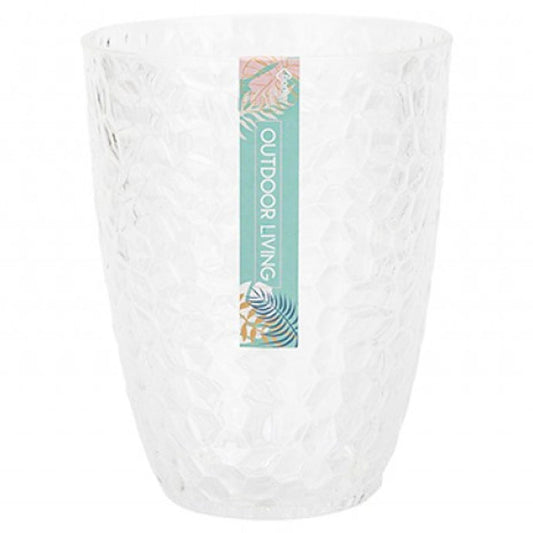 Dimple Effect Clear Tumbler