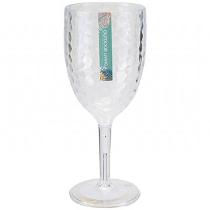 Dimple Effect Large Wine Glass