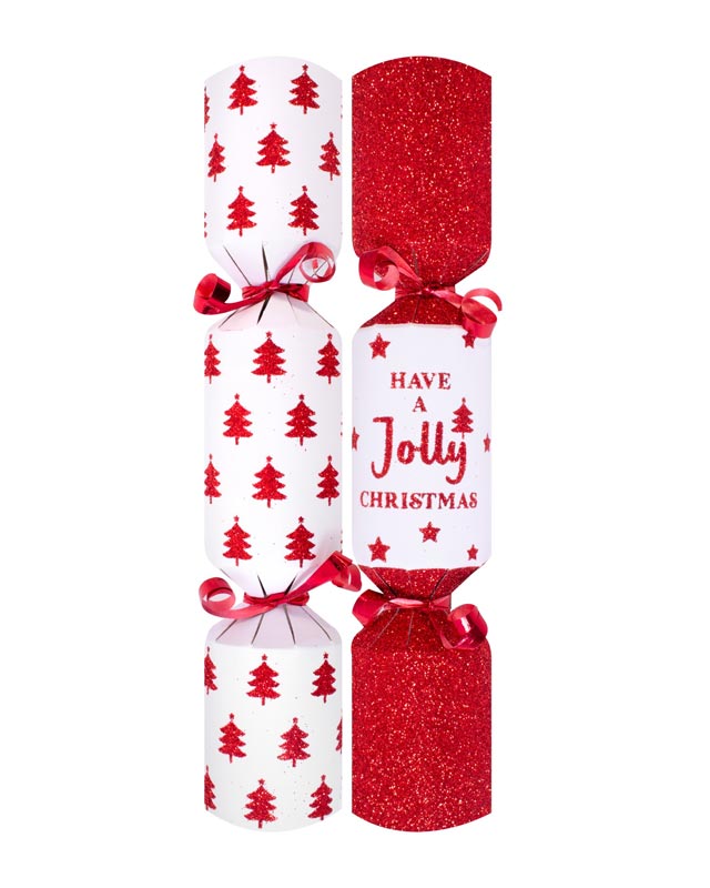 Red Jolly Crackers - 8.5" (6pk)