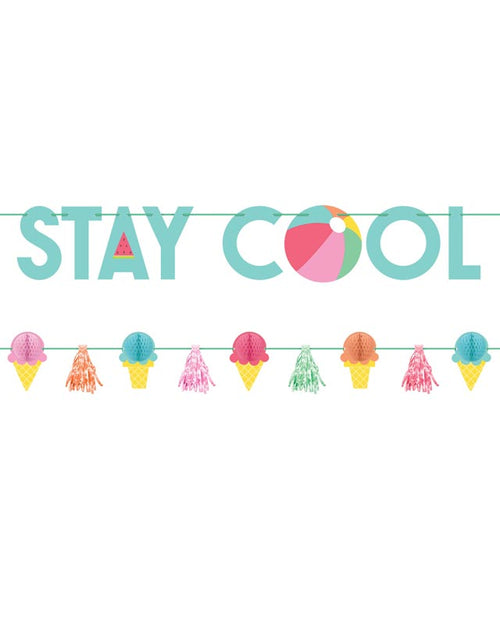 'Stay Cool' Paper Banner Kit (2pk)