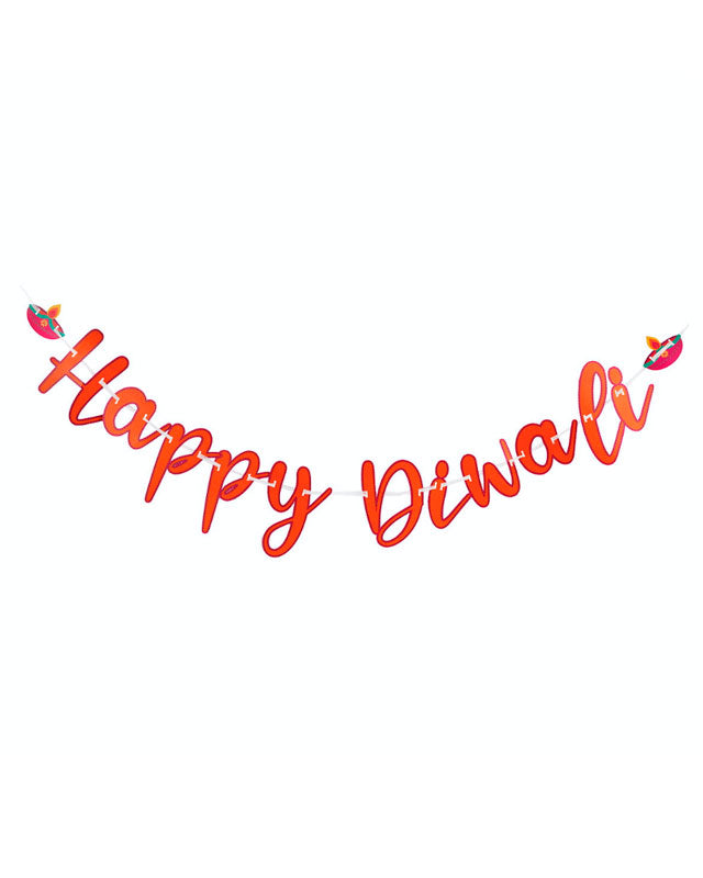 Happy Diwali Paper Letter Banner - 3m – product image 1