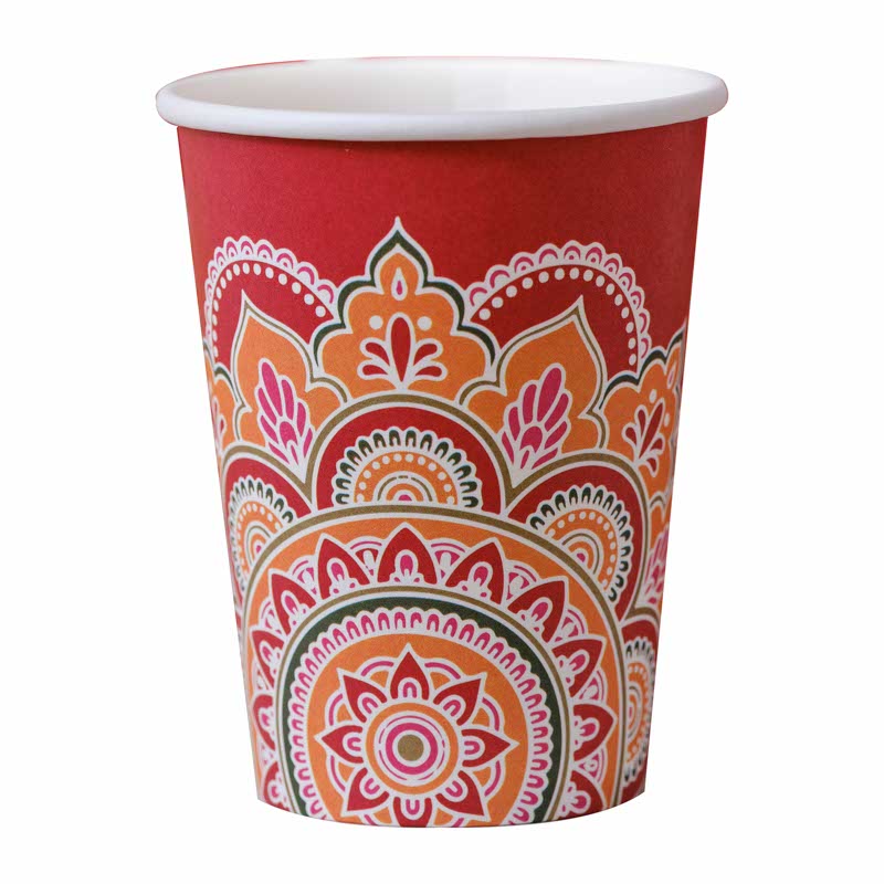 Diwali Paper Cups - 266ml (8pk) – product image 3