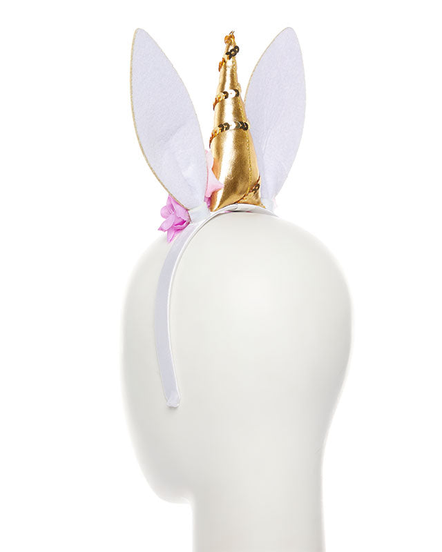 Easter Unicorn Bunny Headband