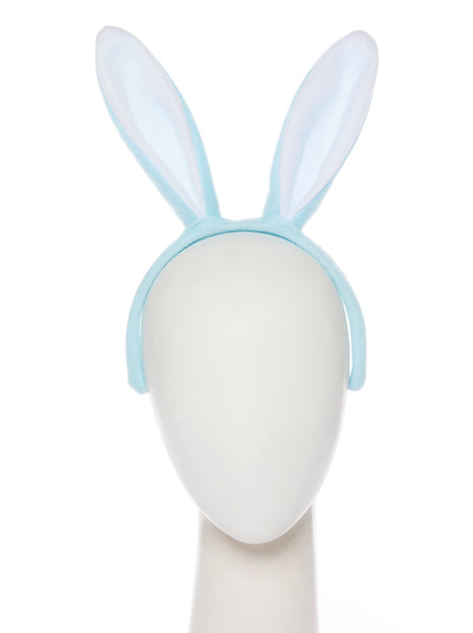 Blue Bunny Ears Headband