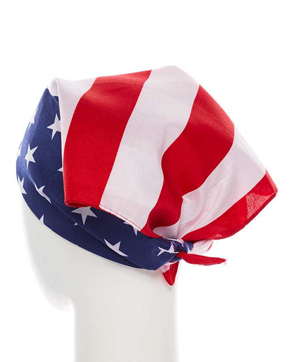 American Flag Bandanna