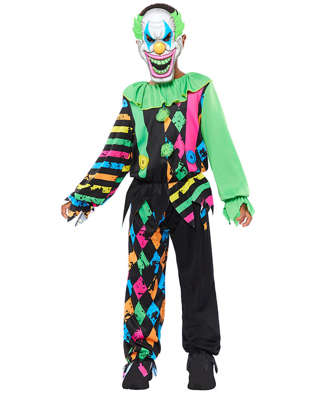 Funhouse Clown Child - Childs Costume