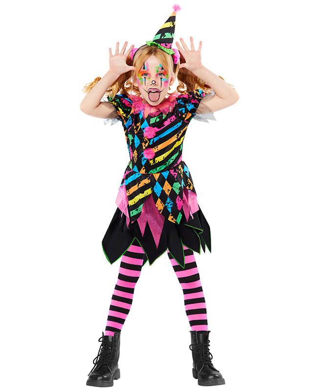 Funhouse Clown Dress - Childs Costume – product image 1