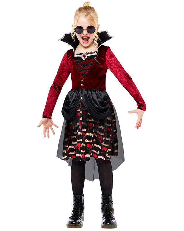 Midnight Vampiress - Childs Costume