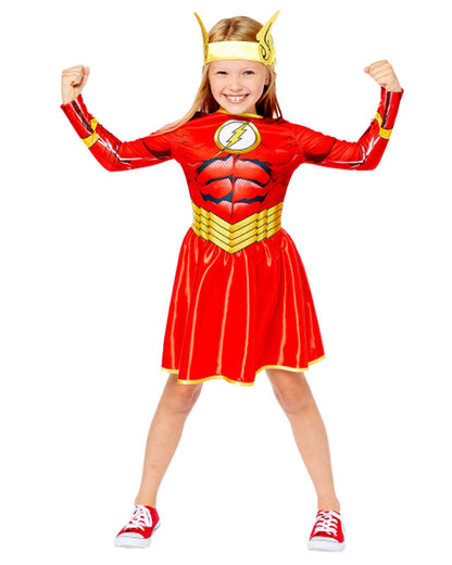 Flash Girl Sustainable- Childs Costume