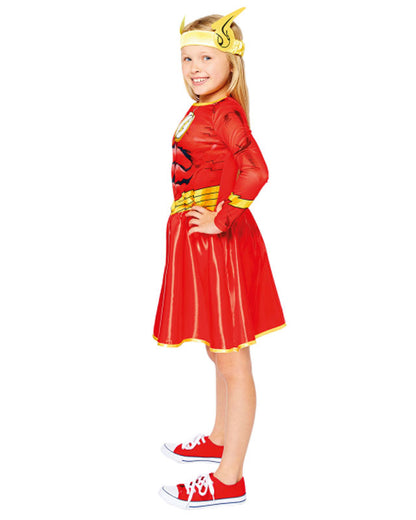 Flash Girl Sustainable- Childs Costume