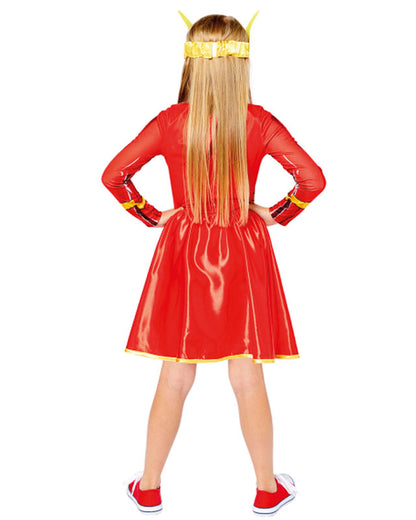 Flash Girl Sustainable- Childs Costume