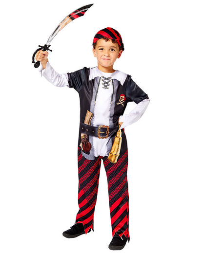 Recycled Pirate Boy - Child Costume