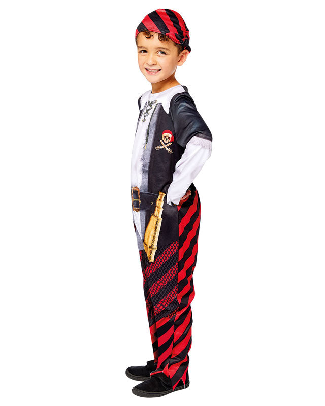 Recycled Pirate Boy - Child Costume
