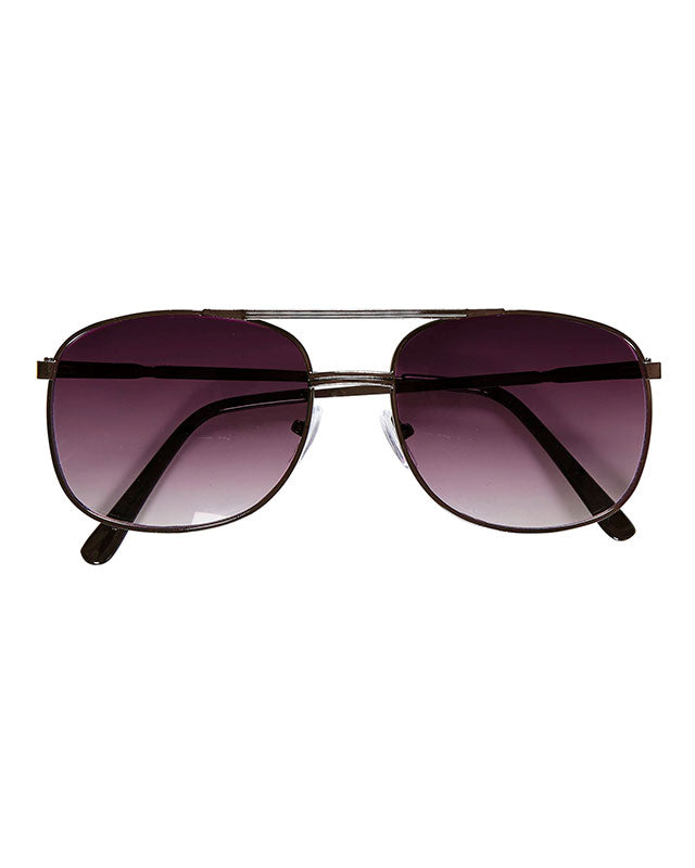 80s Purple Aviator Glasses