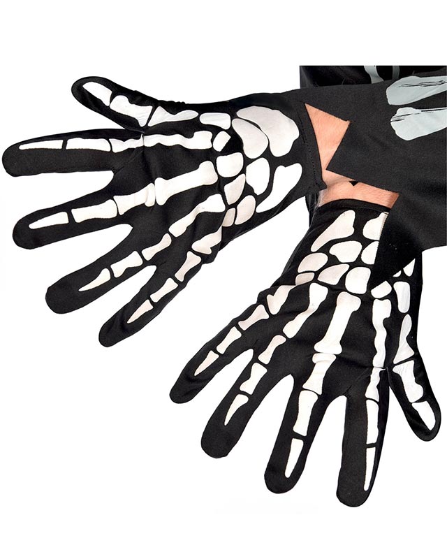 Skeleton Gloves- Adult – product image 2