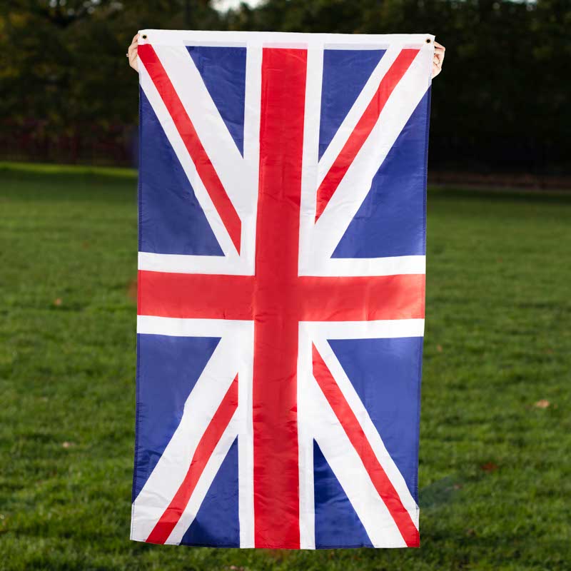 Union Jack Fabric Flag - 1.5m x 90cm – product image 2