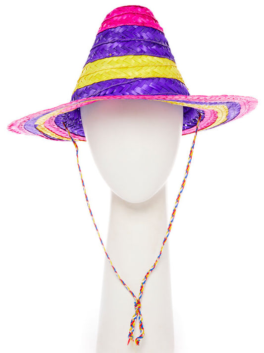 Multicoloured Mexican Sombrero - Child