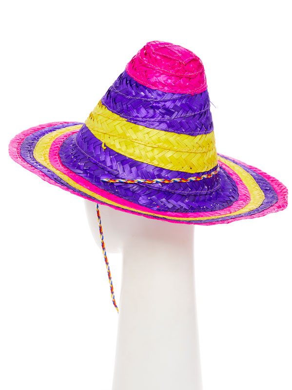 Multicoloured Mexican Sombrero - Child – product image 3