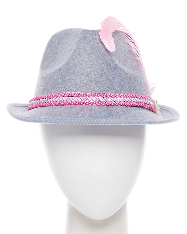 Pink Oktoberfest Fedora Hat – product image 1