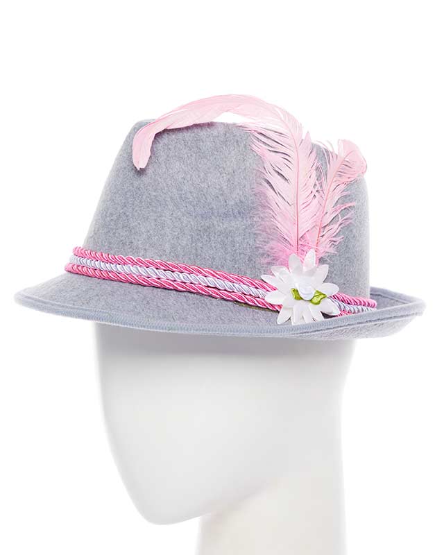 Pink Oktoberfest Fedora Hat – product image 3