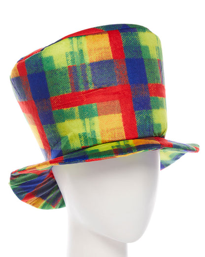 Rainbow Clown Top Hat