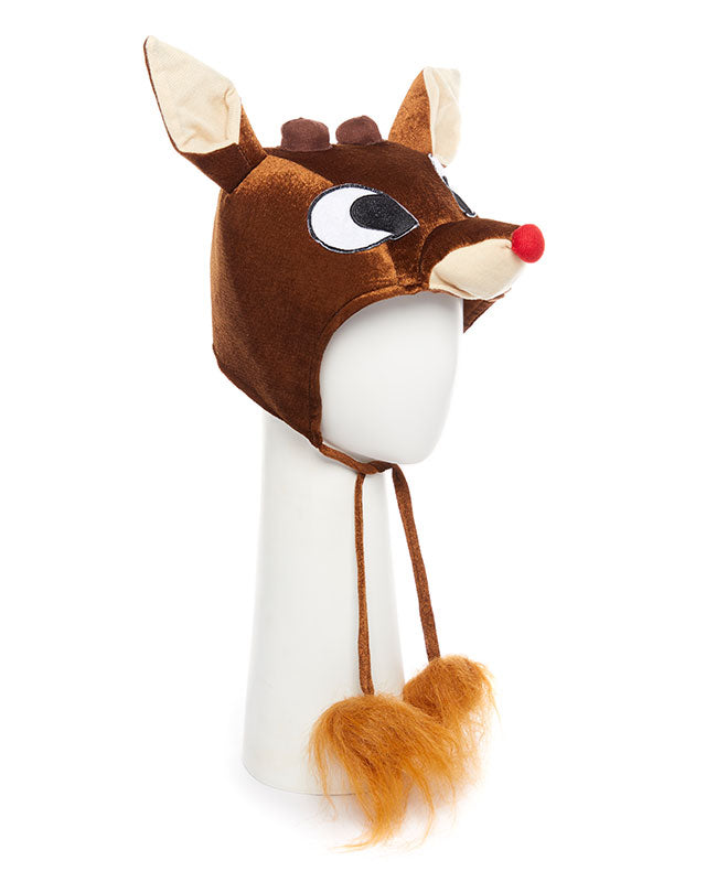 Plush Reindeer Hat