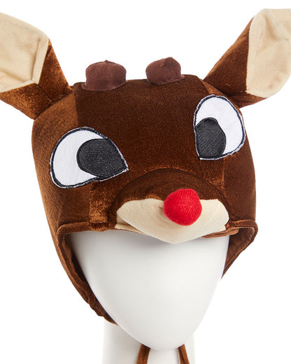 Plush Reindeer Hat