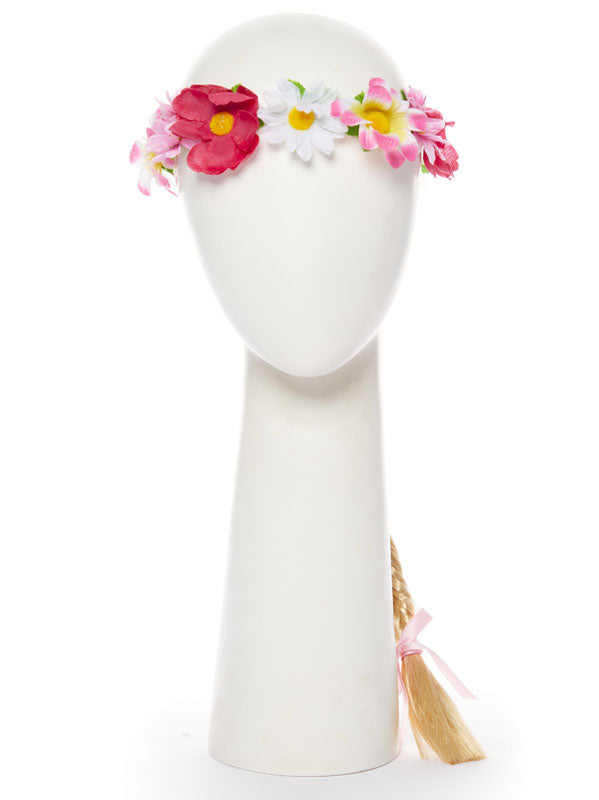 Flower Headband with Plait