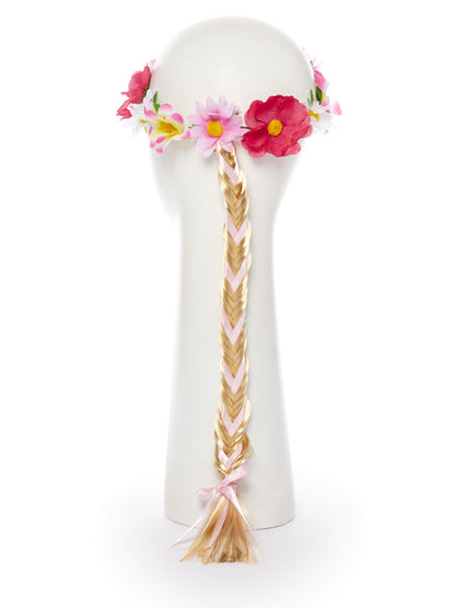 Flower Headband with Plait