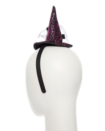Mini Witch Hat with Veil