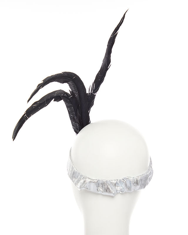 Silver Charleston Flapper Headband – product image 3