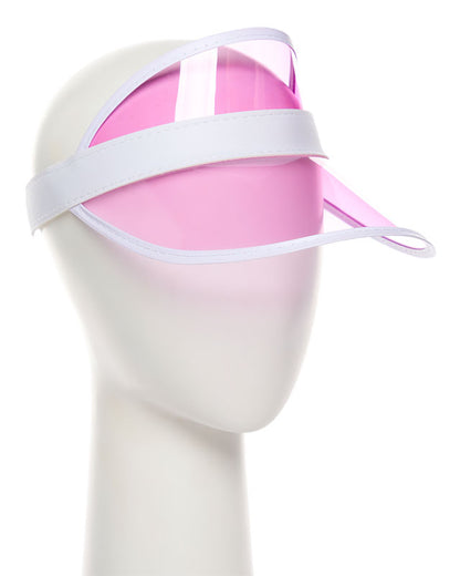 Pink Golf Visor Hat