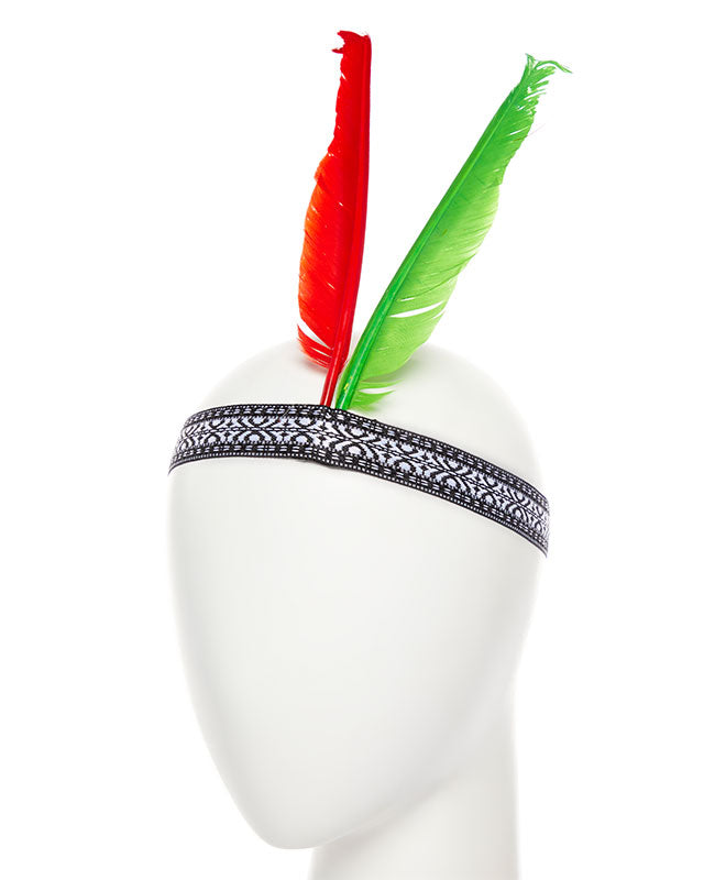 Headband with Feathers