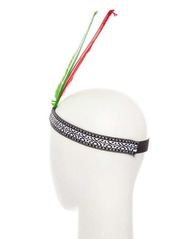 Headband with Feathers