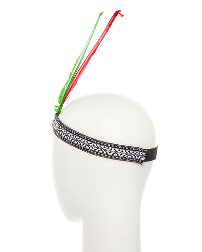 Headband with Feathers