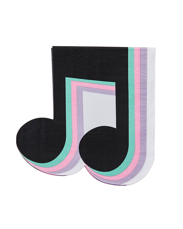Musical Note Paper Napkins (16pk) – product image 1